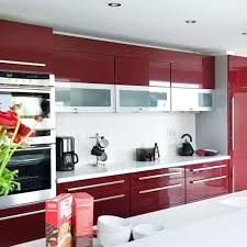 High-Gloss Modular Kitchen
